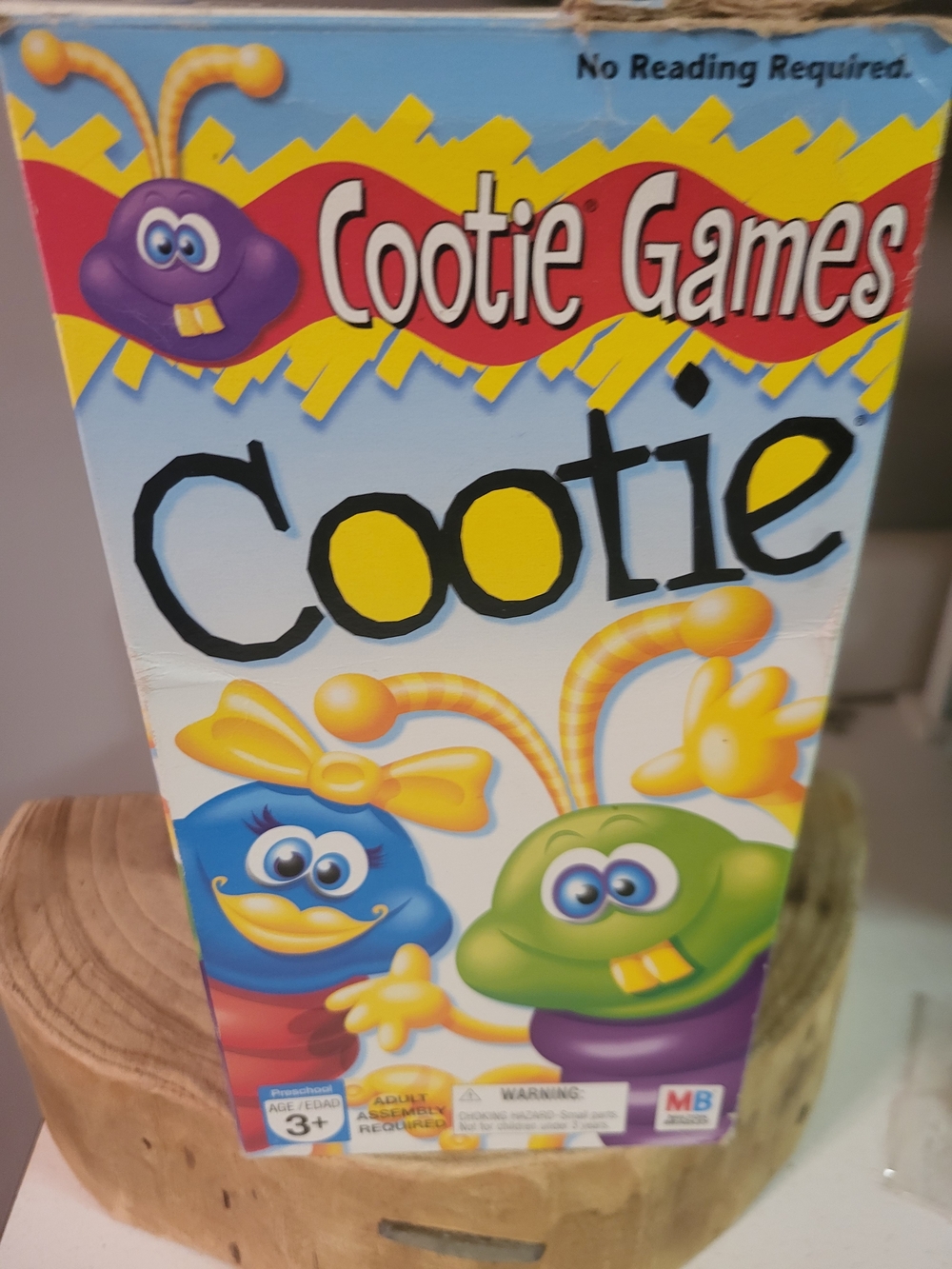 VINTAGE Original Cootie Game COMPLETE Milton Bradley 1999 Kids Children's 90's